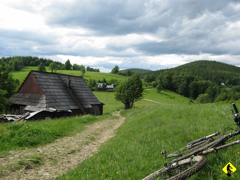 foto 088.jpg - Przełęczy Przegibek, gdzie Jerzy łapie kapciocha :\